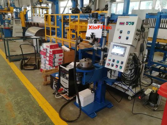 Verticale circumferentiële lasser 50 Hz Lassen voor het lassen van schroeven 500 A Maximale stroom