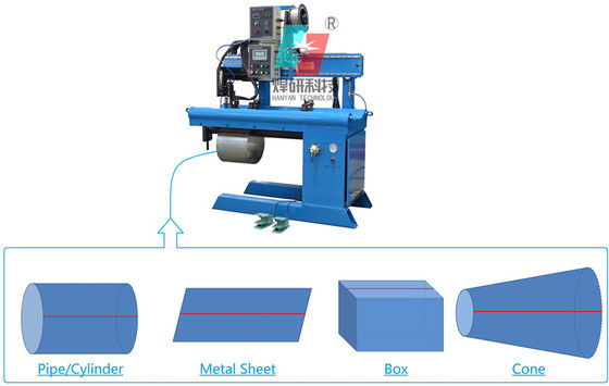 Aanraakscherm Robotische Naad Lasmachine 2500mm Lange Naad Lasmachine 98.43 Inch