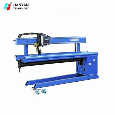 500 mm - 3000 mm Longitudinale Naad Las Automatische Warmlucht Lasmachine