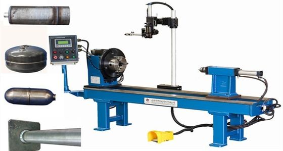 Precieze en gladde omringende lasser horizontale automatische lasapparatuur
