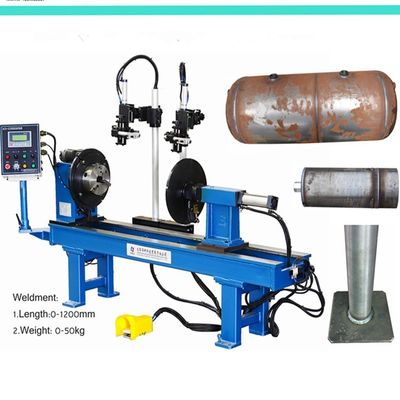 Precieze en gladde omringende lasser horizontale automatische lasapparatuur