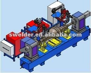 Automatische machine voor het lassen van dubbellampen met omtrek van de naad voor askop op asbehuising Autoonderdelen Nationale werkcyclus 100%
