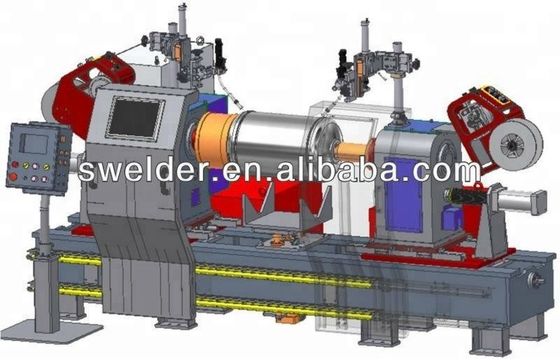 TIG MAG MIG ETC Watervat Lasmachine Lange / omtrek naad Lasmachine 2000kg