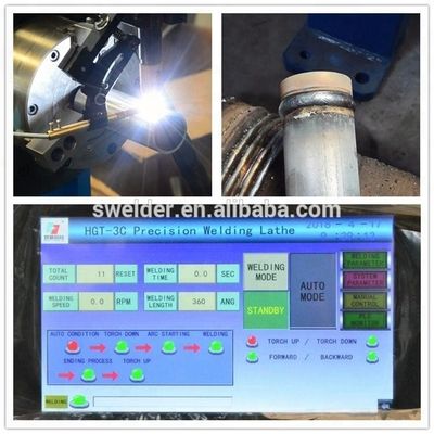 Automatische plasmasweismachine PLC-controle TIG MIG MAG PAW Lasmachine