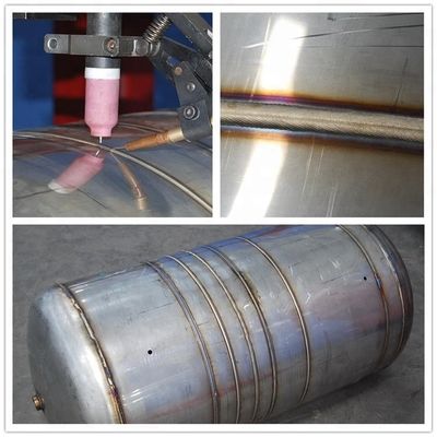 220V 380V Automatische zonne-waterverwarming Tank Las Productie Lijn Beheerde draaibank