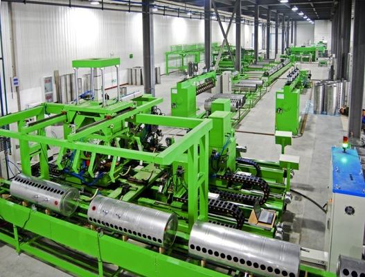 220V 380V Automatische zonne-waterverwarming Tank Las Productie Lijn Beheerde draaibank