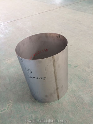 Driefasige 50HZ AC380V Water Tank Lasmachine Automatische Longitudinale Naad Lasmachine
