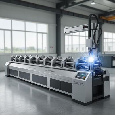 Forming Time 1-3s Longitudinal Seam Welder including Material Length 6000 Mm and Clamp Workunit by Piano designed for Welding