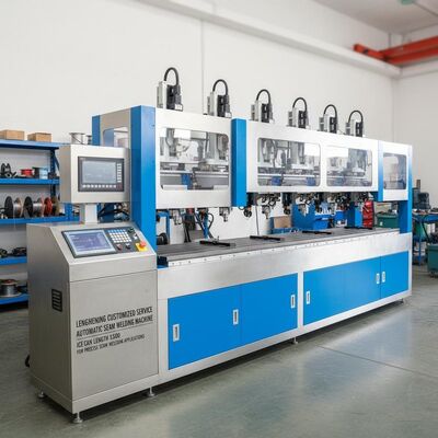 Lengthening Customized Service Automatic Seam Welding Machine Ice Can Length 1500 for Precise Seam Welding Applications