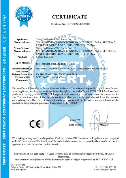 China Chengdu Xiofitec Co., Ltd. certificaten