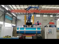 Robot stocznia spawalniczego dla aluminium zbiornik paliwa ciężarówki zbiornik paliwa spawalnia